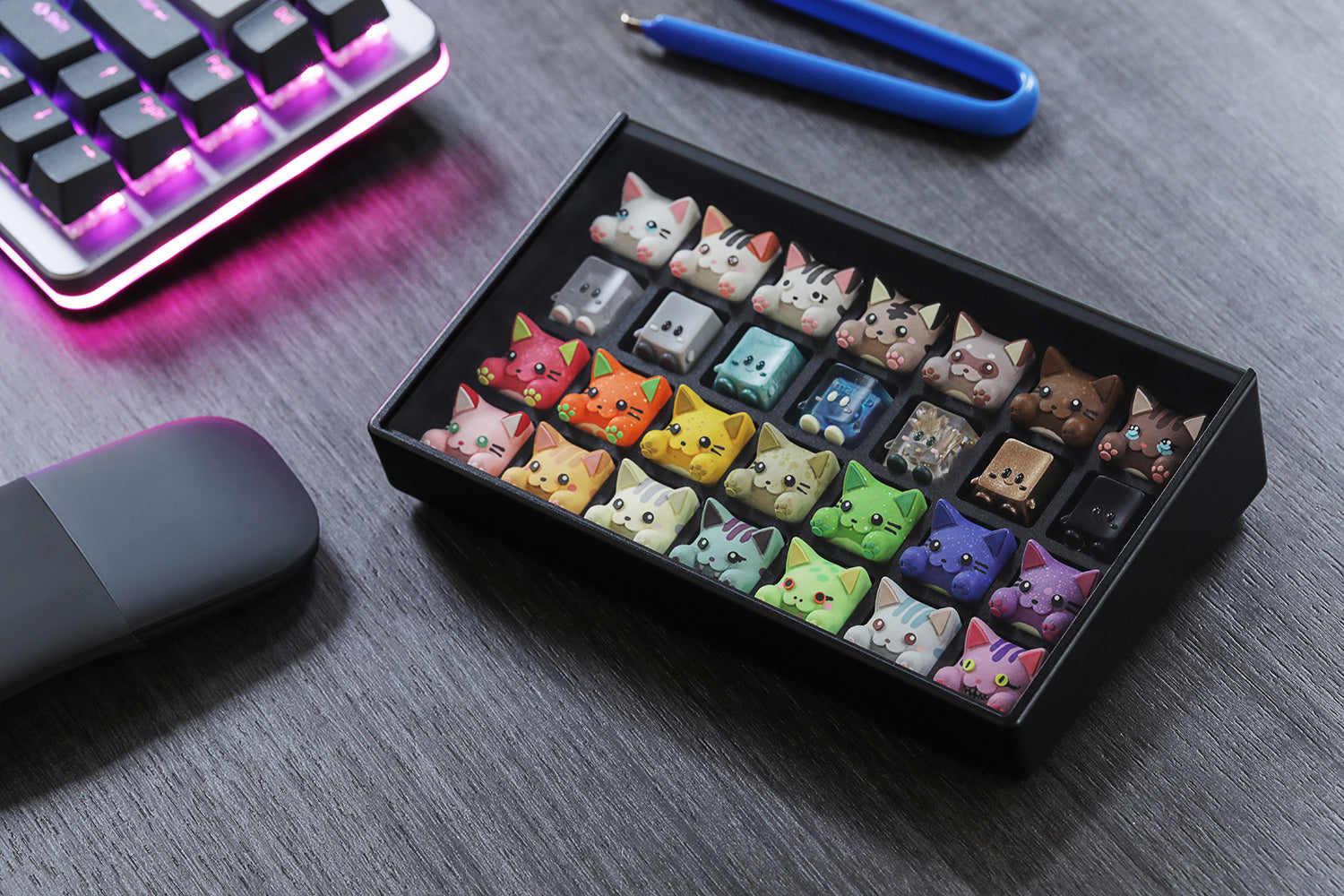 キーボード nrd  NEST artisan keycap case midnight NEST – nrdesigns.co
